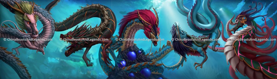 Dragon Kings of the Four Seas And Ao Bing 四海龙王及敖丙.jpg