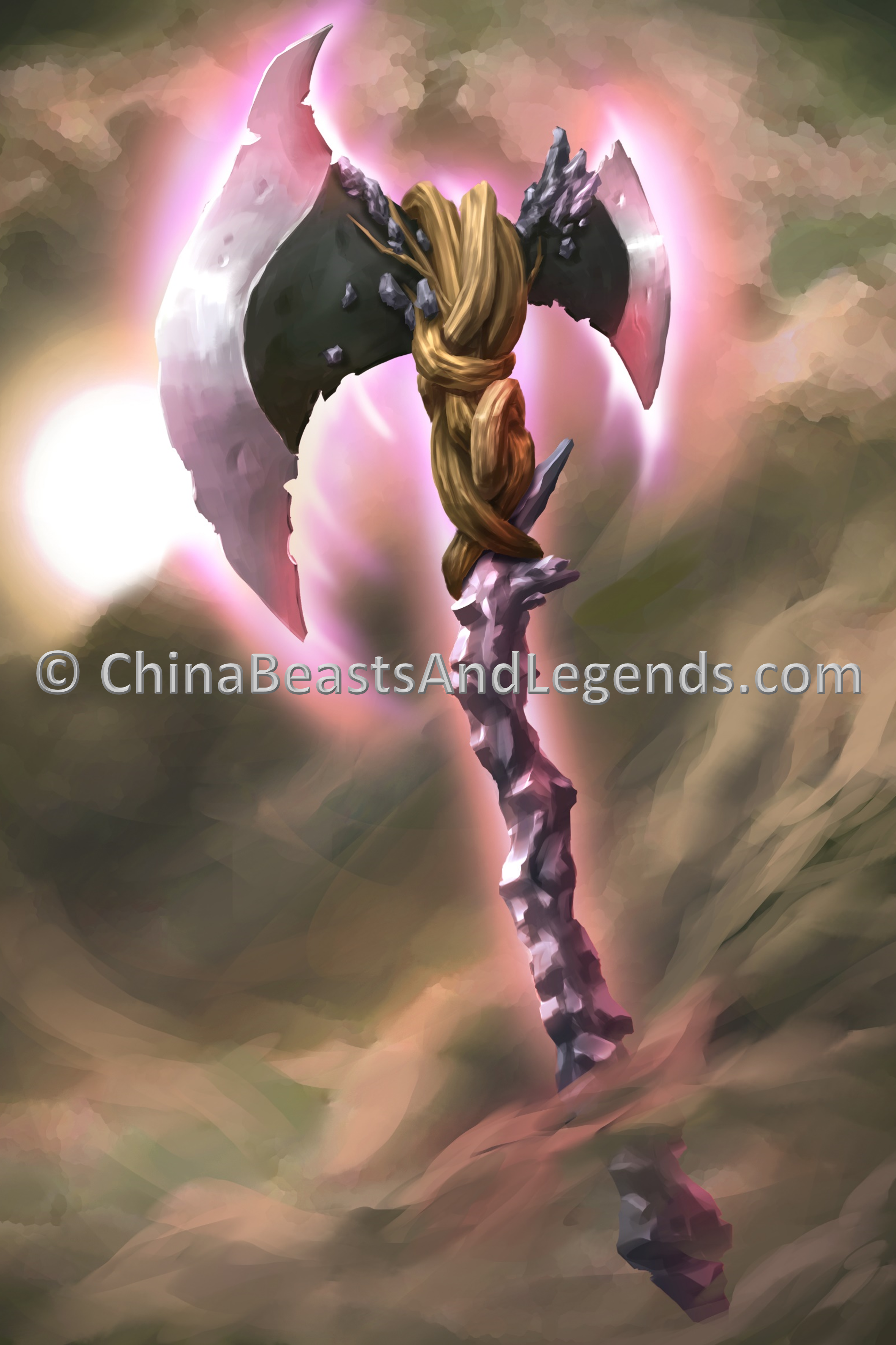Kai Tian Axe 开天斧 Kai Tian Fǔ China Beasts And Legends Kai Tian Axe 开天斧 Kai Tian Fǔ China Beasts And Legends